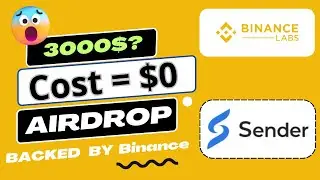 Sender Airdrop | Senderlabs Airdrop guide - Hindi || BinanceLab invented | Free Crypto Airdrop 2024