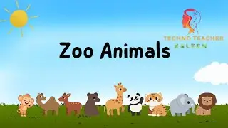 learn Zoo Animals Names #education #elearning #toddlers #scrapbook #school