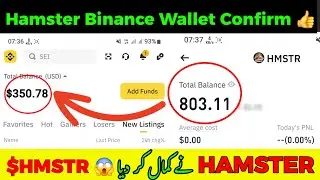 Hamster deposit start 😱 | Hamster Binance confirm/decline | Hamster token received in Binance |