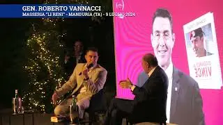 MANDURIA MASSERIA "LI RENI" INTERVISTA GEN VANNACCI