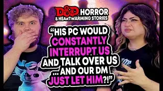 Reacting to 4 Horrible D&D HORROR Stories from Viewers