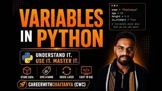 Python Basics: Introduction to Python & Variables