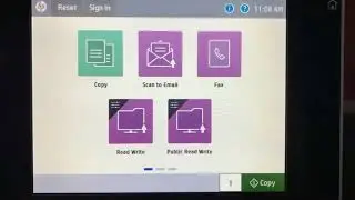 HP Futuresmart MFP - Scan to Fax