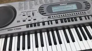 RadioShack MD-1700 Keyboard Casio MD1700