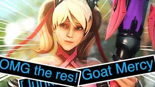 "The GOAT Mercy!" 💗 Mercy And Nice Teammates! 💗 - Overwatch 2