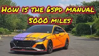 6 month 5000 mile review of 6 spd Elantra N