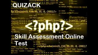 PHP 5 Skills Assessment Online Test | Quizack Online Exam System | Skill Assessment