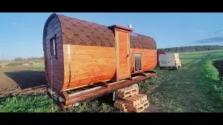 Баня бочка, кедр, 5 метров.