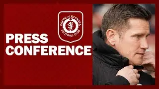 PRESS CONFERENCE | Lee Bell Previews Final Home Game With Bradford City