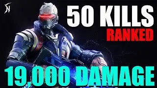 50 KILLS - RANKED - SOLDIER 76 - 19,000 Damage - OVERWATCH 2 -HIGH KILL RANKED FULL RELEASE GAMEPLAY
