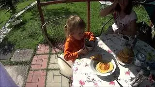 Дорога на дачу, обзор участка, гуляем,отдыхаем.