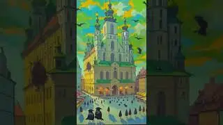 Познань. Місто короля воронів. Художник Олег Безюк. РОМАН СУМНО АНГЕЛ ЗІТХНУВ