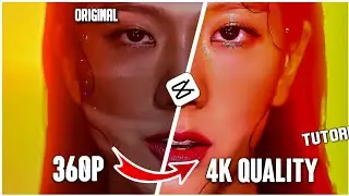 How to Convert Normal Video into 4K/CC Quality Video | Capcut 4K Quality (Tutorial) 2023