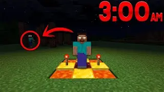 NUNCA INVOQUES A HEROBRINE A LAS 3:00 AM 😨 | MINECRAFT
