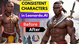 Leonardo AI Character Reference - How To Create Consistent Characters