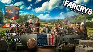 Far Cry 5 Ryzen 3600 + GTX 970 best settings benchmark
