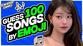 ⭐️ GUESS 100 KPOP SONGS BY EMOJI | KPOP QUIZ - FUN KPOP GAMES 2025
