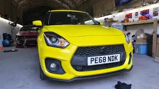 How to fit a Forge front mount Intercooler to the Suzuki Swift Sport #zc33s