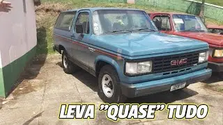 CONHEÇA ESSA BONANZA DELUXE 1992 4.1 6CC MUITO TOP - VEJA EM DETALHES - SUV RAIZ/