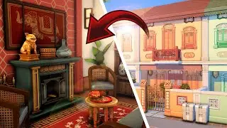 Red Peranakan Interior || The Sims 4: Speed Build