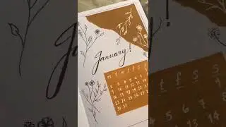 bullet journal spread!! ⭐️ January 2023 layout