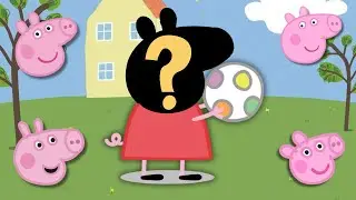 Peppa Pig - Dress Up & Learn Shape With Peppa Pig Family