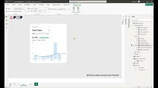 Multi Period, Multi Metric combo trend chart in power bi. Including Previous Period comparison.