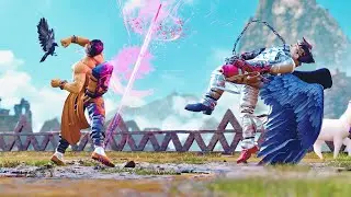 Azhar ( Law ) Rank Matches Gameplay-Tekken 8