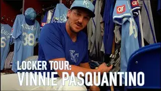 Locker Tour: Vinnie Pasquantino, Kansas City Royals