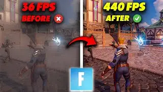 Fortnite Chapter 5 Season 4 FPS Boost Ultimate Guide [ FIx In Game Lag & Delay ]