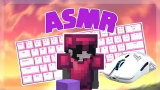 Keyboard + Mouse Sounds ASMR V4 (Hypixel Bedwars)(Actual Wins)