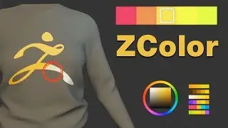 ZBrush 2019 Tutorial - ZColor Plugin