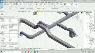 How to create Manual Duct Routing for Return and Exhaust System in Revit MEP 2023