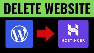 How to Delete WordPress Website from Hostinger 2025 (FULL GUIDE)