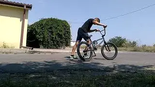 Трип в село на bmx. Катаю стрит