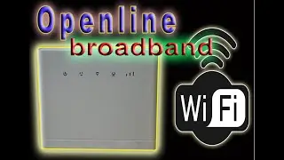 How to openline WIFI MODEM  (B315s-936)