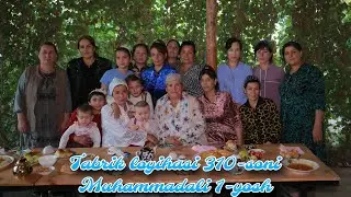 Tabrik loyihasi  310-soni Muhammadali 1-yosh tug'ilgan kuni ..