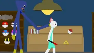 Rinny (Pretty Blood) vs Huggy Wuggy (Poppy Playtime)