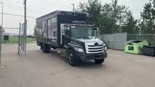 2012 Hino 268 S/A Van Truck