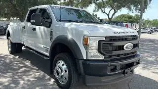 2022 Ford F-450 XL Crew Cab DRW 4X4 White