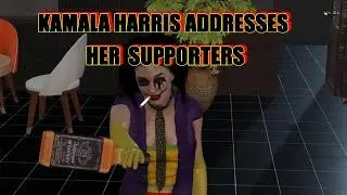 KAMALA HARRIS SPEECH TO HER SUPPORTERS