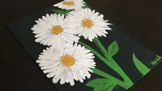 How To Paint Daisies