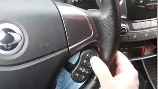 Пульт на руль(Bluetooth ).Ssang Yong Actyon New.