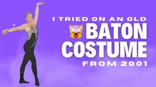 I tried on one of my old baton costumes from 2001!!🙀 | Michelle C. Smith