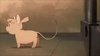 Little Witch Academia - Akko transforms into Mouse 3