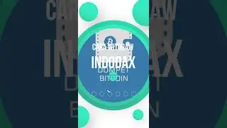 Cara Withdraw BTC ke Rekening Bank (Indodax) #Shorts