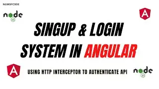 How to create login and signup system in angular | using http interceptor | Part 2
