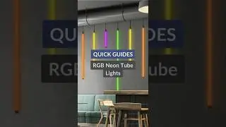 UltraLEDs' Quick Guides - 350° RGB Neon Tube #ultraleds #quickguide #ledlighting #tubelight #ledtube
