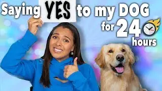 SAYING YES TO EVERYTHING MY DOG WANTS! 24 Hour Challenge! 🐶
