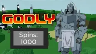 1000 Spins for a godly! (ROBLOX Alchemist)